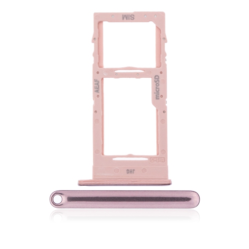 Replacement Single Sim Card Tray Compatible For Samsung Galaxy A51 5G (Prism Cube Pink)