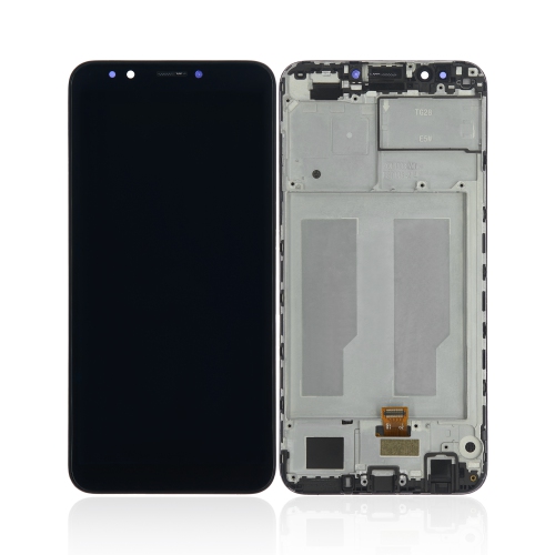 Replacement LCD Assembly With Frame Compatible For Huawei Y7 Prime (2018) (Black) by ESOURCE PARTS - Refurbished condition - CA$66.81