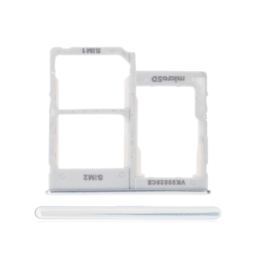 ESOURCE PARTS  Replacement Dual Sim Card Tray Compatible for Samsung Galaxy A40 (A405 / 2019) (White)