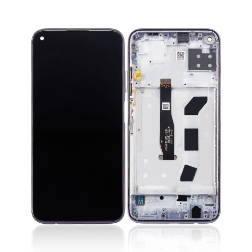 Replacement LCD Assembly With Frame Compatible For Huawei P40 Lite (Black) by ESOURCE PARTS - Refurbished condition - CA$88.26