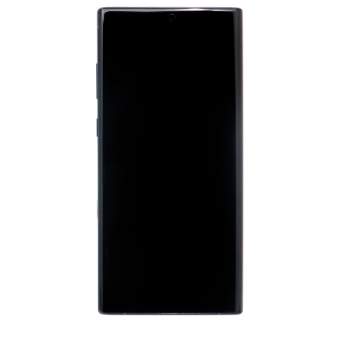 Replacement OLED Assembly With Frame Compatible For Samsung Galaxy Note 10 Plus / 5G (Aura Glow / Silver) by ESOURCE PARTS - Refurbished condition - Image 2