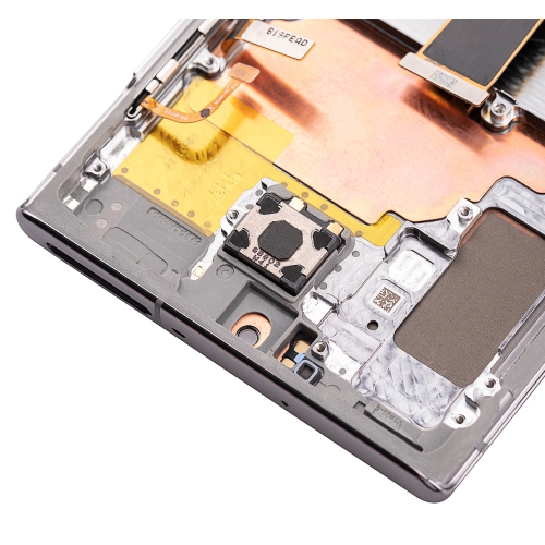 Replacement OLED Assembly With Frame Compatible For Samsung Galaxy Note 10 Plus / 5G (Aura Glow / Silver) by ESOURCE PARTS - Refurbished condition - Image 5