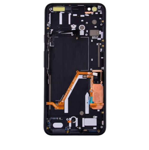 Replacement OLED Assembly With Frame Compatible For Google Pixel 4 XL (International Version) (Pink Power Button) by ESOURCE PARTS - Refurbished condition - CA$128.96