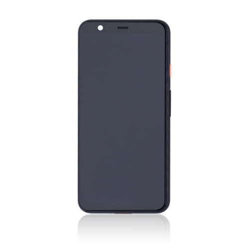Replacement OLED Assembly With Frame Compatible For Google Pixel 4 (Orange Power Button) by ESOURCE PARTS - Refurbished condition - Image 4