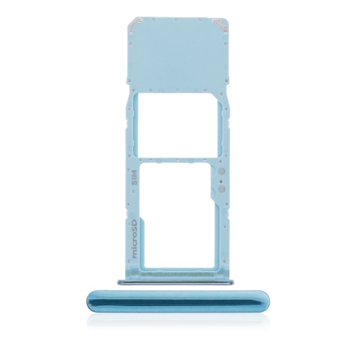 ESOURCE PARTS  Replacement Single Sim Card Tray Compatible for Samsung Galaxy A71 (A715 / 2020) (Prism Crush Blue)
