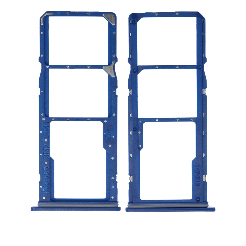 Replacement Dual Sim Card Tray Compatible For Samsung Galaxy A03 Core (Blue)