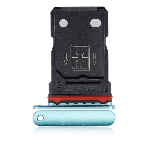 ESOURCE PARTS  Replacement Dual Sim Card Tray Compatible for Oneplus 8T (Aquamarine Green)