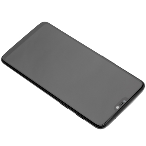 Replacement OLED Assembly With Frame Compatible For OnePlus 6 (A6000 / A6003) (Mirror Black) by ESOURCE PARTS - Refurbished condition - Image 4