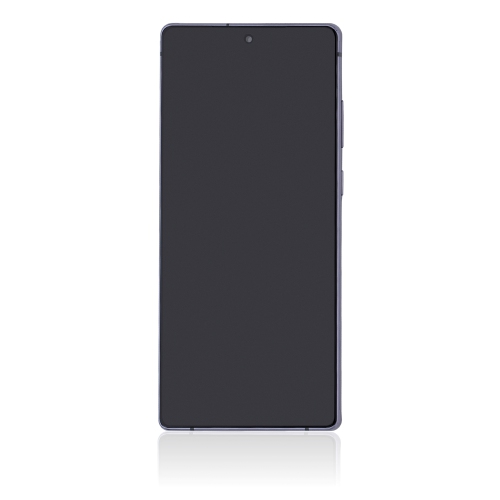 Replacement OLED Assembly With Frame Compatible For Samsung Galaxy Note 20 5G (Mystic Gray) by ESOURCE PARTS - Refurbished condition - Image 2