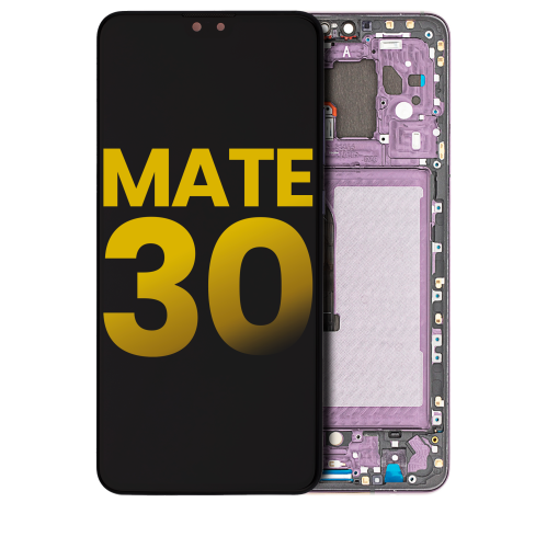 Replacement LCD Assembly With Frame Compatible For Huawei Mate 30 (Purple) by ESOURCE PARTS - Refurbished condition - Image 2
