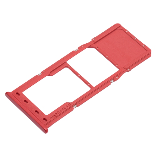 Replacement Single Sim Card Tray Compatible For Samsung Galaxy A12 (Red)