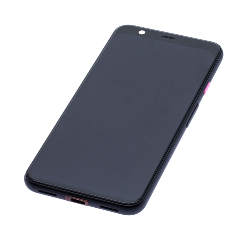 Replacement OLED Assembly With Frame Compatible For Google Pixel 4 (Pink Power Button) by ESOURCE PARTS - Refurbished condition - Image 5