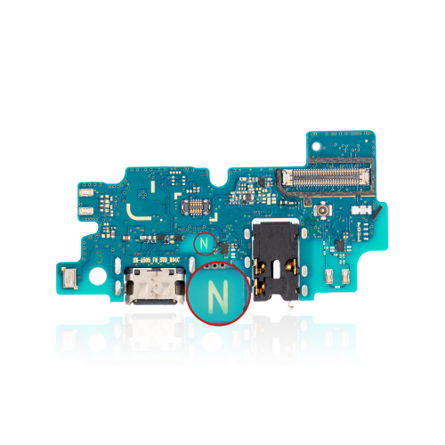 ESOURCE PARTS  Replacement Charging Port With Board Compatible for Samsung Galaxy A50 (A505 / 2019) (International Version)