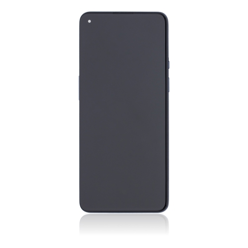 Refurbished - Replacement OLED Assembly With Frame Compatible For OnePlus 9 (North American Version) (Astral Black)