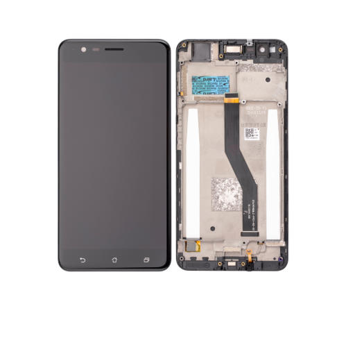 Refurbished - Replacement LCD Assembly With Frame Compatible For Asus ZenFone 3 Zoom (ZE553KL / 2017) (Black)
