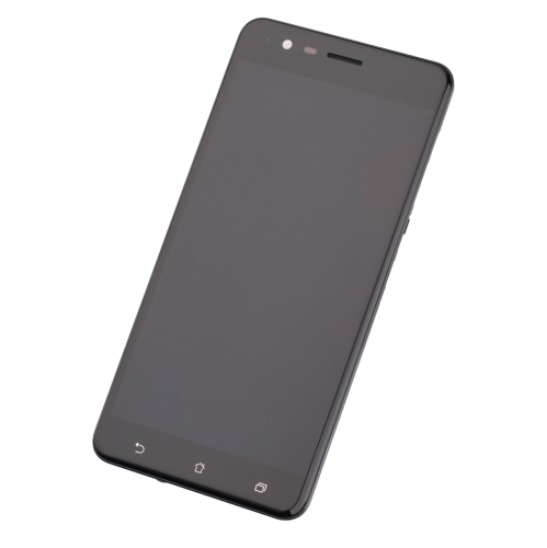 Refurbished - Replacement LCD Assembly With Frame Compatible For Asus ZenFone 3 Zoom (ZE553KL / 2017) (Black)