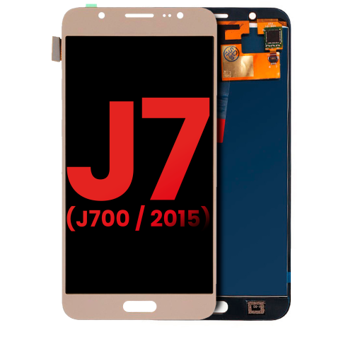 Replacement OLED Assembly Without Frame Compatible For Samsung Galaxy J7 (Aftermarket Plus) (Gold)