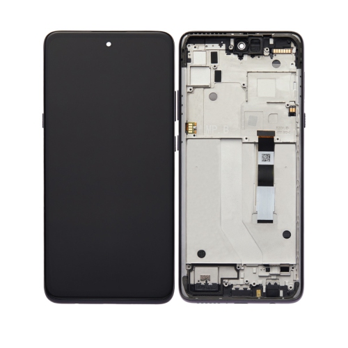 Replacement LCD Assembly With Frame Compatible For Motorola Moto G 5G (XT2113-3 / 2020) (Volcanic Gray) by ESOURCE PARTS - Refurbished condition - CA$89.37
