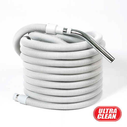 ULTRA CLEAN Universal Basic Hose for Central Vacuum -Designed to fit All Brands like Beam, Electrolux, Eureka, Kenmore, Nutone, Husky, Nilfisk,