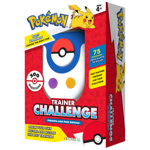 Jeu Pokémon Trainer Challenge - Anglais