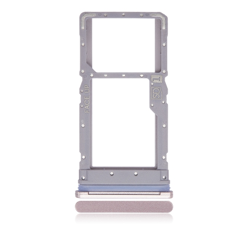 ESOURCE PARTS  Replacement Single Sim Card Tray Compatible for Motorola Moto G Stylus 4G (Xt2211 / 2022) (Metallic Rose)