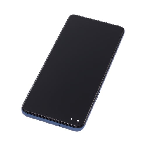 Replacement LCD Assembly With Frame Compatible For Motorola One 5G (XT2075-1 / 2020) (Surfing Blue) by ESOURCE PARTS - Refurbished condition - Image 5