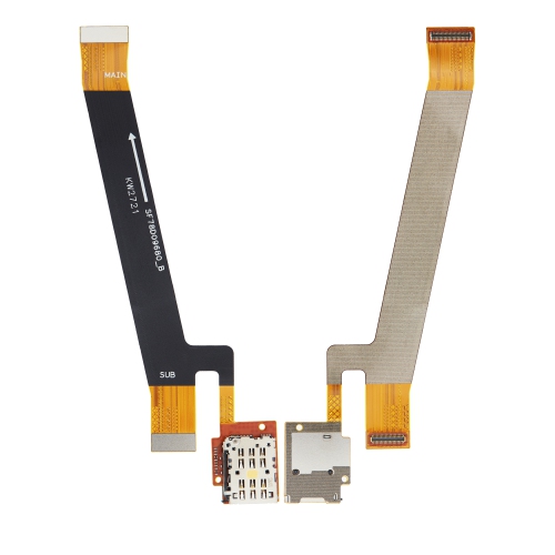 Replacement Mainboard Flex Cable With Sim Card Reader Compatible For Motorola Edge 20