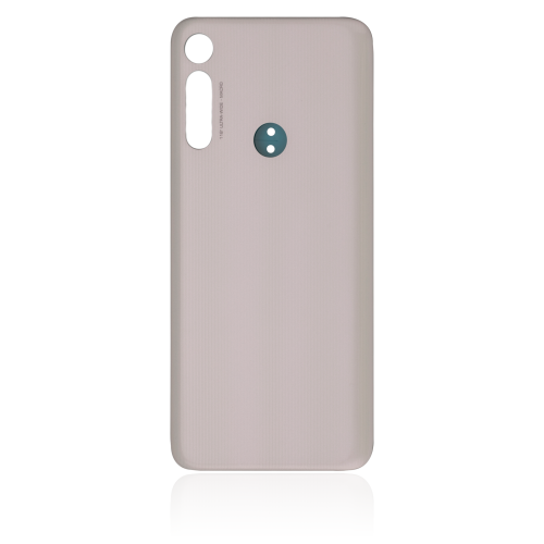 Replacement Back Cover Compatible For Motorola Moto G Fast (Pearl White)