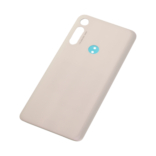 Replacement Back Cover Compatible For Motorola Moto G Fast (Pearl White)