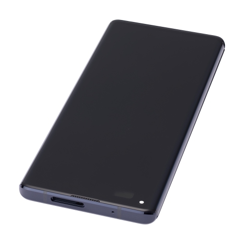 Replacement OLED Assembly With Frame Compatible For Motorola Edge 5G (XT2063 / 2020) (Solar Black) by ESOURCE PARTS - Refurbished condition - Image 5