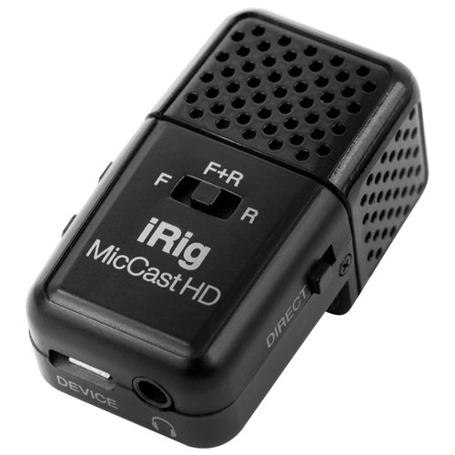 IK Multimedia iRig Mic Cast HD Condenser Microphone