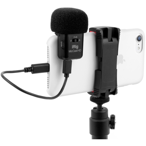 IK Multimedia iRig Mic Cast HD Condenser Microphone