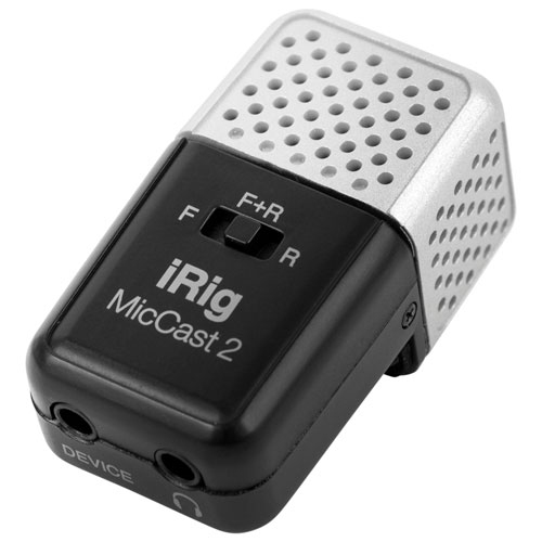 IK Multimedia iRig Mic Cast 2 Condenser Microphone