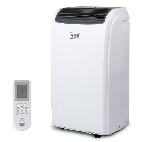 BLACK+DECKER Air Conditioner, 14,000 BTU Air Conditioner Portable 4-in-1 AC Unit, Dehumidifier, Heater, & Fan, White