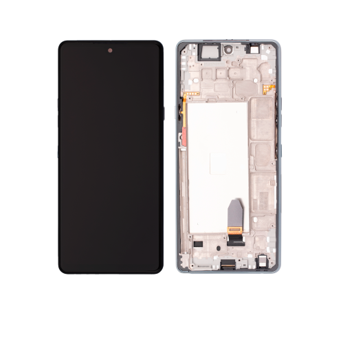 Replacement LCD Assembly With Frame Compatible For LG Stylo 6 / K71 (Silver) by ESOURCE PARTS - Refurbished condition - CA$108.54