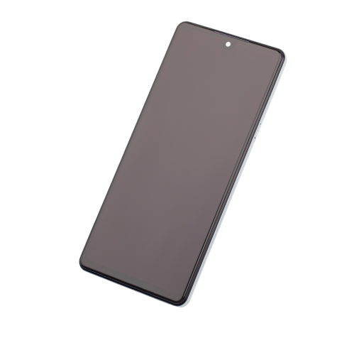 Replacement LCD Assembly With Frame Compatible For LG Stylo 6 / K71 (Silver) by ESOURCE PARTS - Refurbished condition - Image 2