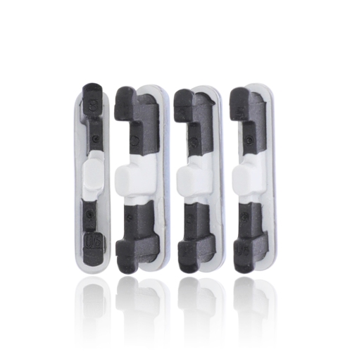Replacement Hard Buttons Compatible For LG Stylo 6 (Black) (4 Piece Set)