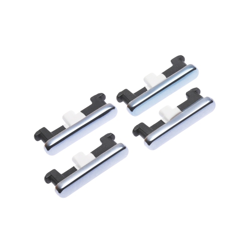 Replacement Hard Buttons Compatible For LG Stylo 6 (Black) (4 Piece Set)