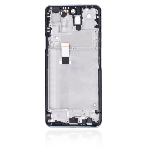 Replacement LCD Assembly With Frame Compatible For LG Q92 5G / Q920 (Silver) by ESOURCE PARTS - Refurbished condition - Image 2