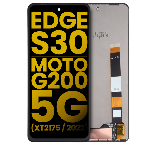 Replacement LCD Assembly Without Frame Compatible For Motorola Edge S30 / Moto G200 5G (XT2175 / 2022) (All Colors) by ESOURCE PARTS - Refurbished condition - Image 2