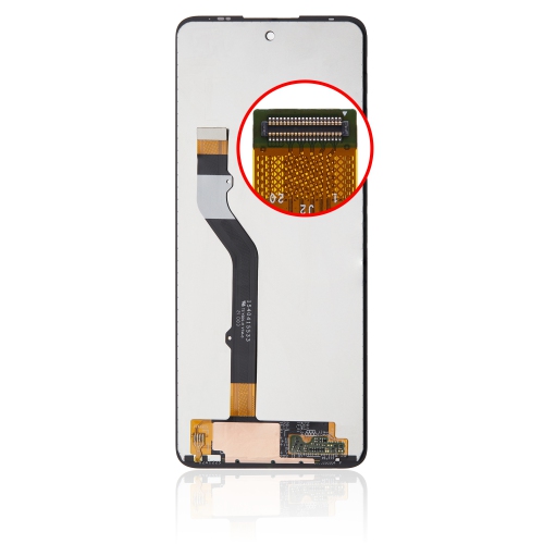 Replacement LCD Assembly Without Frame Compatible For Motorola Moto G60 (XT2135-1 / 2021) / G60S (XT2133 / 2021) / G51 5G (XT2171 / 2021) (Black) by ESOURCE PARTS - Refurbished condition - Image 2