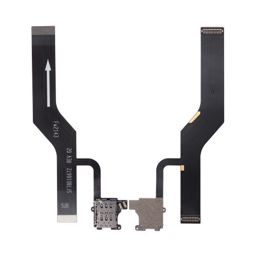 Replacement Sim Card Reader With Flex Cable Compatible For Motorola Edge 30 (REV 02)