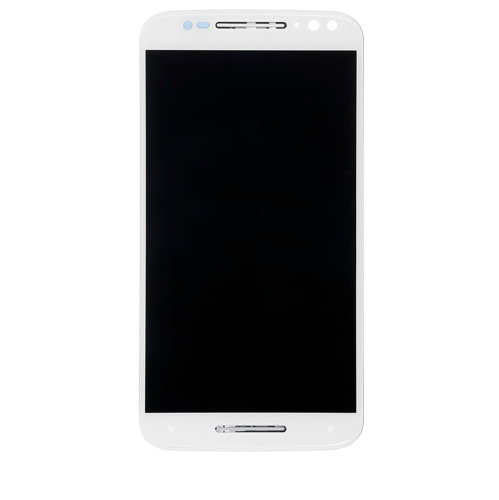 Replacement LCD Assembly With Frame Compatible For Motorola Moto X Style (XT1572 / 2015) / Moto X Pure Edition (XT1575 / 2015) (White) by ESOURCE PARTS - Refurbished condition - CA$90.74