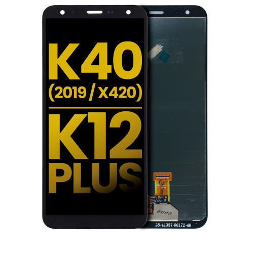 Replacement LCD Assembly Without Frame Compatible For LG K40 (2019 / X420) / K12 Plus (All Colors) by ESOURCE PARTS - Refurbished condition - CA$99.48
