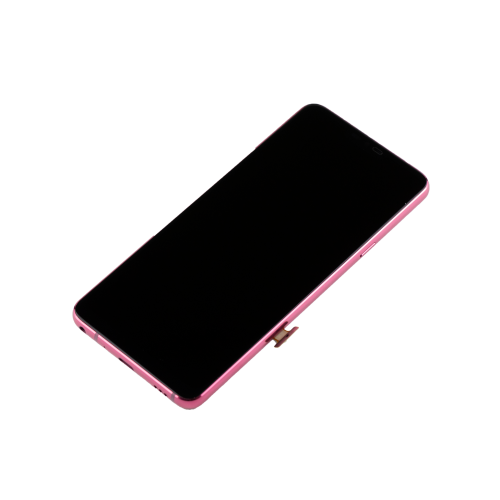 Replacement LCD Assembly With Frame Compatible For LG G7 ThinQ / G7 Plus / G7 One (Raspberry Rose) by ESOURCE PARTS - Refurbished condition - Image 3