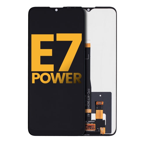 Replacement LCD Assembly Without Frame Compatible For Motorola Moto E7 Power (XT2097-6 / 2021) / Moto E7i Power (XT2097-14 / 2021) (Black) by ESOURCE PARTS - Refurbished condition - Image 3