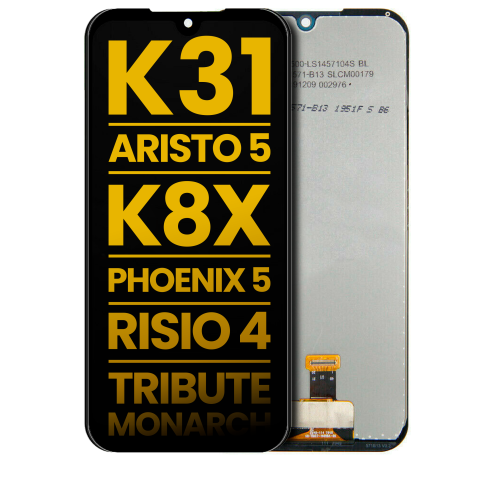 Replacement LCD Assembly Without Frame Compatible For LG K31 / Aristo 5 / LG K8X / Q31 / LG Phoenix 5 / LG Risio 4 / Tribute Monarch (All Colors) by ESOURCE PARTS - Refurbished condition - Image 3