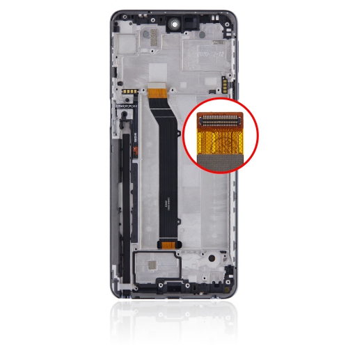 Replacement LCD Assembly With Frame Compatible For LG G Stylo 7 5G (All Colors) by ESOURCE PARTS - Refurbished condition - Image 2