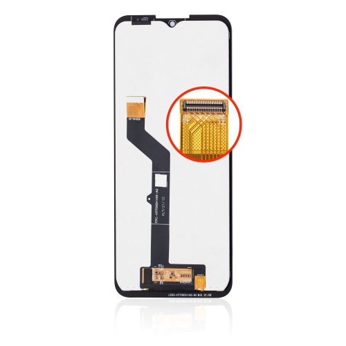 Replacement LCD Assembly Without Frame Compatible For Motorola Defy (XT2083-9 / 2021) (All Colors) by ESOURCE PARTS - Refurbished condition - Image 2