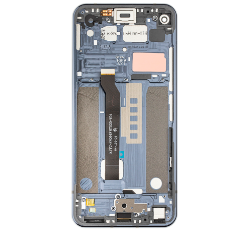 Replacement LCD Assembly With Frame Compatible For LG Q70 (Mirror Black) by ESOURCE PARTS - Refurbished condition - Image 2